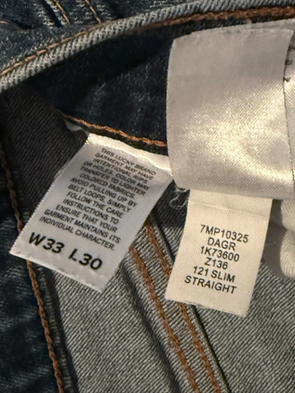 Lucky Brand Men’s Denim Jeans - Picture 5 of 5